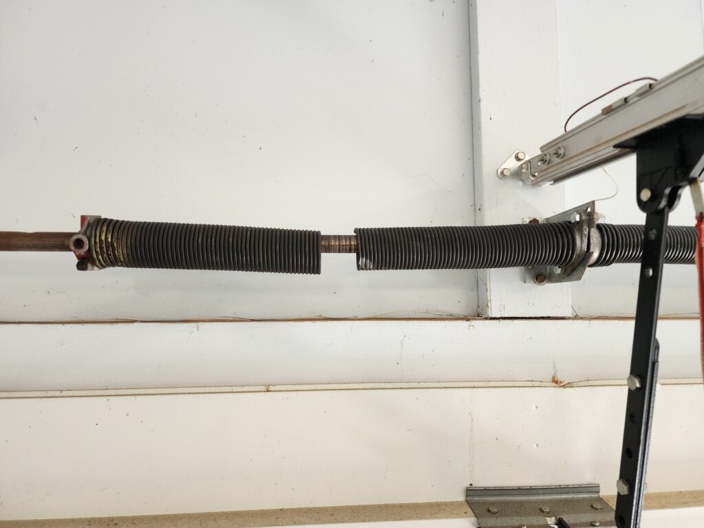 image used to represent garage door spring replacement and repair